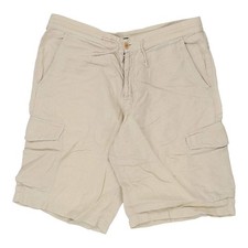 Paul & Shark Cargo Shorts - XL Cream Cotton