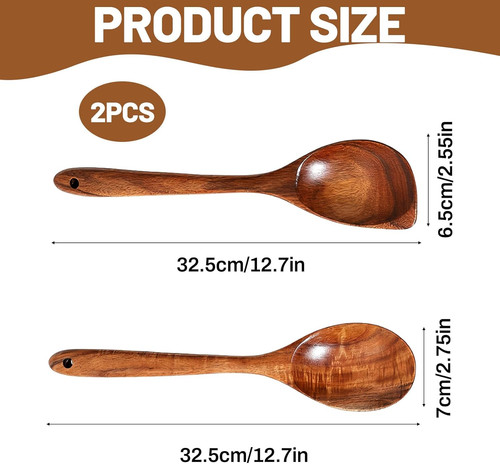 Large wooden spoon pcs - large,