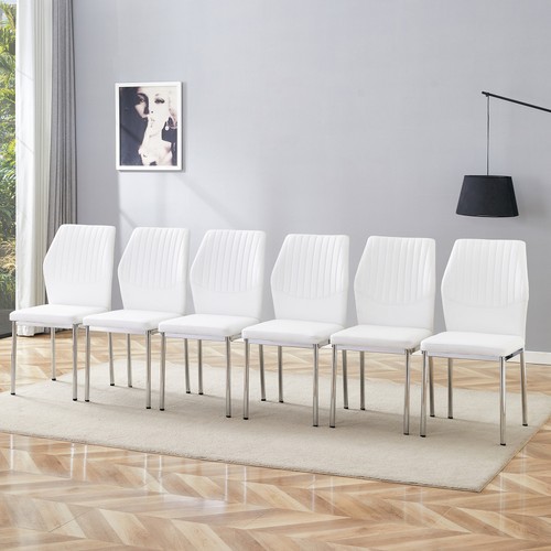 Set white faux - white, leather