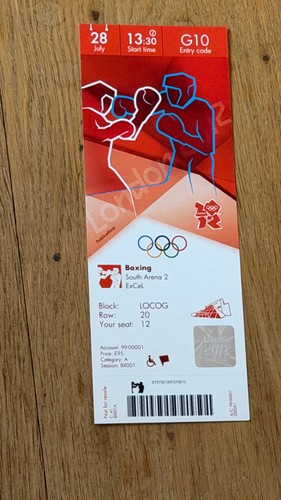Ticket 2012 london - ticket, olympics
