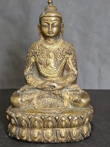 Antique bronze tibetan - bronze,