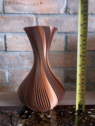 Cooper colour decorative vase - decorative,