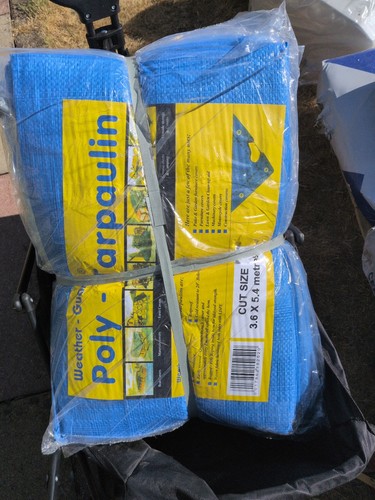 Poly tarpaulin 5 4 - 3.6, x