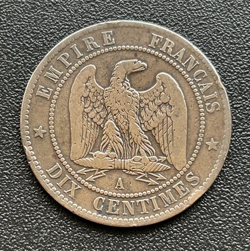 1855 france dix centimes - france,