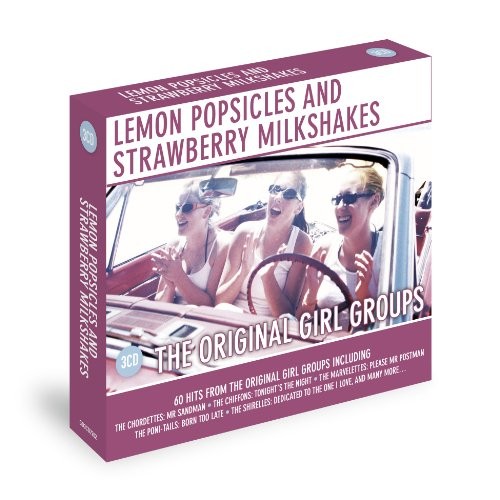 Lemon popsicles and strawberry - and,