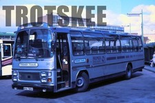 35mm Slide Premier Travel Leyland Leopard Plaxton 283 BVA785V 1986 Original