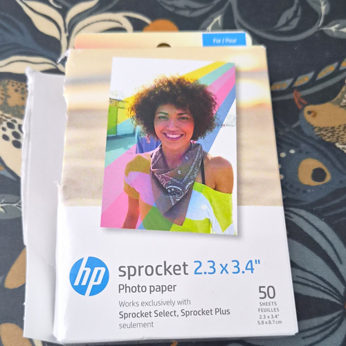 Sprocket photo paper 3 x - hp,
