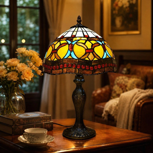 Tiffany style table lamp - tiffany-style,