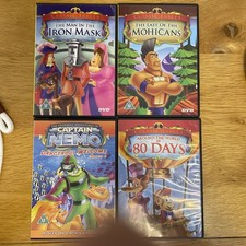 Bundle of 4 dvds. Popular kids films. Very good condition.
