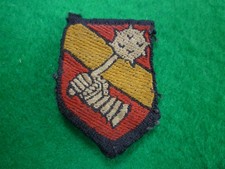 WW2 era Formation Sign 34th Armoured Brigade Brabant Weave