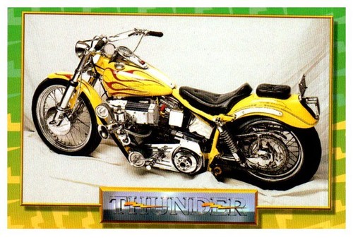 Thunder motorcycle card 1993 - motorcycle,