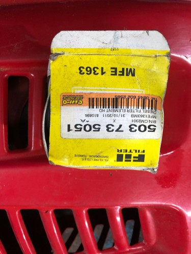 Fuel filter fits - filter,