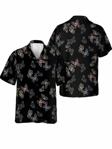 Paint brush butterflies - paint,