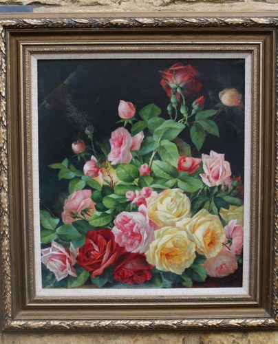 Antique oil painting study - antique,