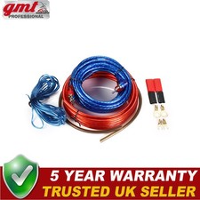 Car Power Amplifier Wiring Kit Cable Subwoofer 1500W for Edge Vibe Car Audio