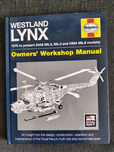 Westland lynx owners workshop - westland,