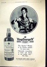 Antique Old Print 1929 King
