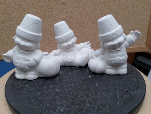 Unpainted ceramic bisque - unpainted,