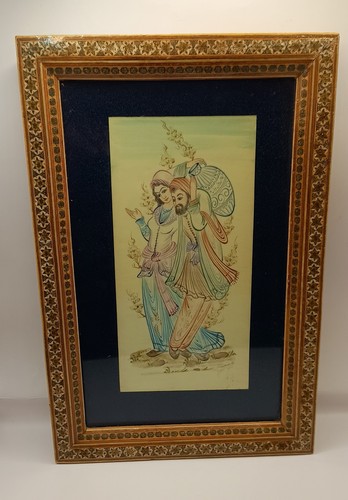 Antique persian art hand - antique,