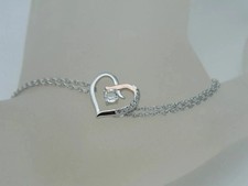 Sterling Silver & 9ct Rose