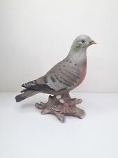 Vintage Alfretto Bisque Ceramic Pigeon Bird Figure Back Stamped 135mm