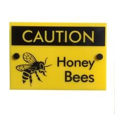 Beekeeping Warning Sign