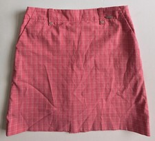 GREEN LAMB golf/leisure skirt with net shorts - check - VGC - women size 10