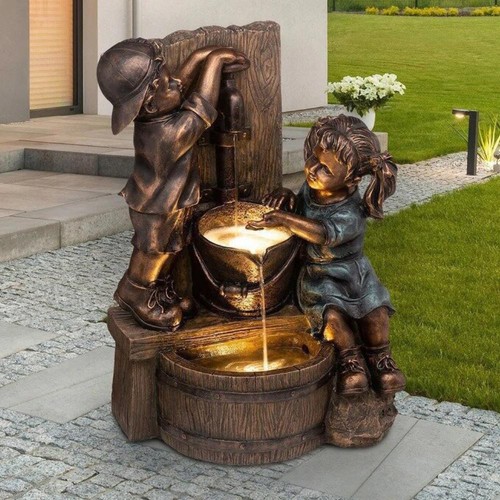Water fountain resin - water,