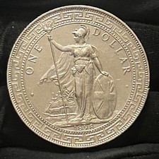British 1898-B Trade Dollar