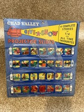 Chad Valley Give A Show Projector Slides Lassie Popeye Woody Woodpecker Roy Rodg