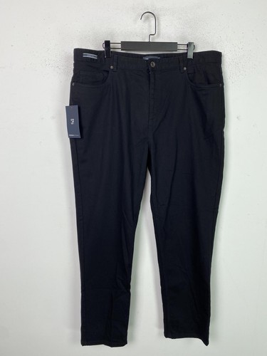 Farah black straight fit - black,