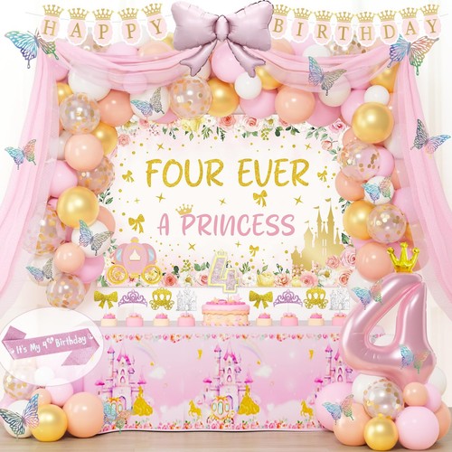 Princess birthday decorations - birthday,