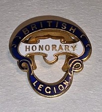 British Legion Honorary Enamel