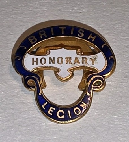 British legion honorary - honorary, enamel