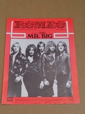 Mr. Big - Romeo - sheet music