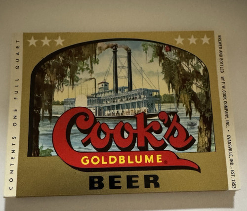 Vintage cook beer labels - 50, cook's