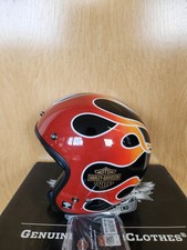 HARLEY DAVIDSON RETRO FLAME B01 3/4 HELMET XS