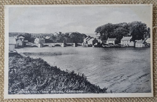 Cardigan bridge afon - bridge, /