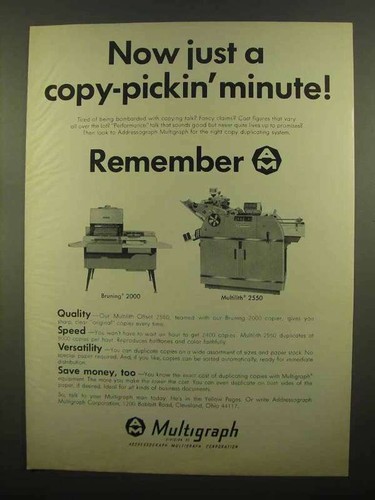 1965 multigraph bruning - 1965, 2000