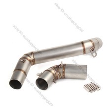 Slip On 51mm Exhaust Mid Pipe Modified Motorcycle Exhaust for Duke 390 200 12-16