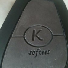 Womens Clarks K Softees Boots Leather Brown Low Heel Ankle Boots Side Zip UK 5.5