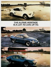 Renault Alpine GTA c1987-88 UK