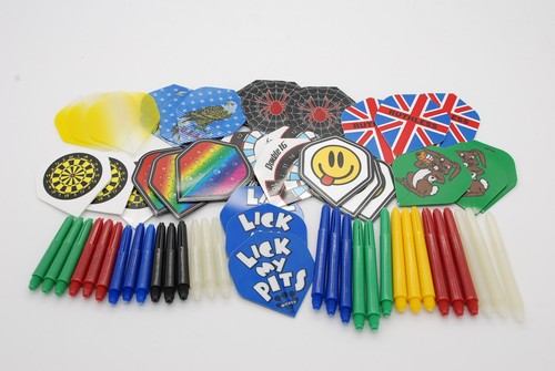 Piece dart flights stems - piece,