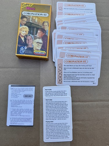 Vintage soap quiz coronation - vintage,