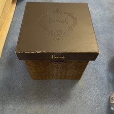 Harrods Wicker Hamper Box