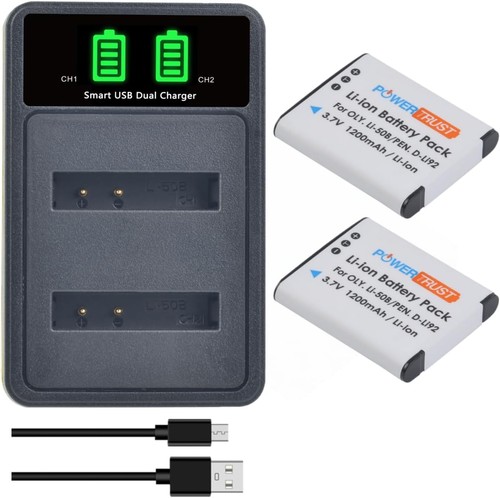 50b li92 battery - d-li92, charger