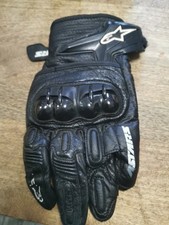 Alpinestars Short Gloves Size Large Black