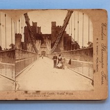 Conway Castle Stereoview Card