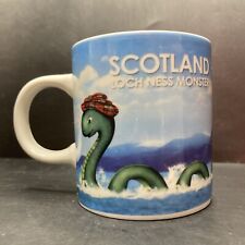 Scotland Loch Ness Monster & Urquhart Castle SMALL Ceramic Mug Red Souvenirs