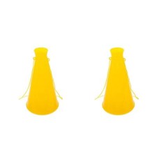  2pcs Cheer Megaphone Party Accessory Cheer Megaphone Noisemaker Toy Party